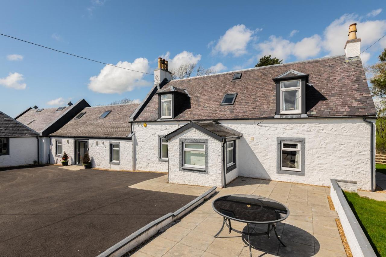 Newmilns Nether Newton - Sleeps 12, Hottub, Sauna, Private Garden מראה חיצוני תמונה