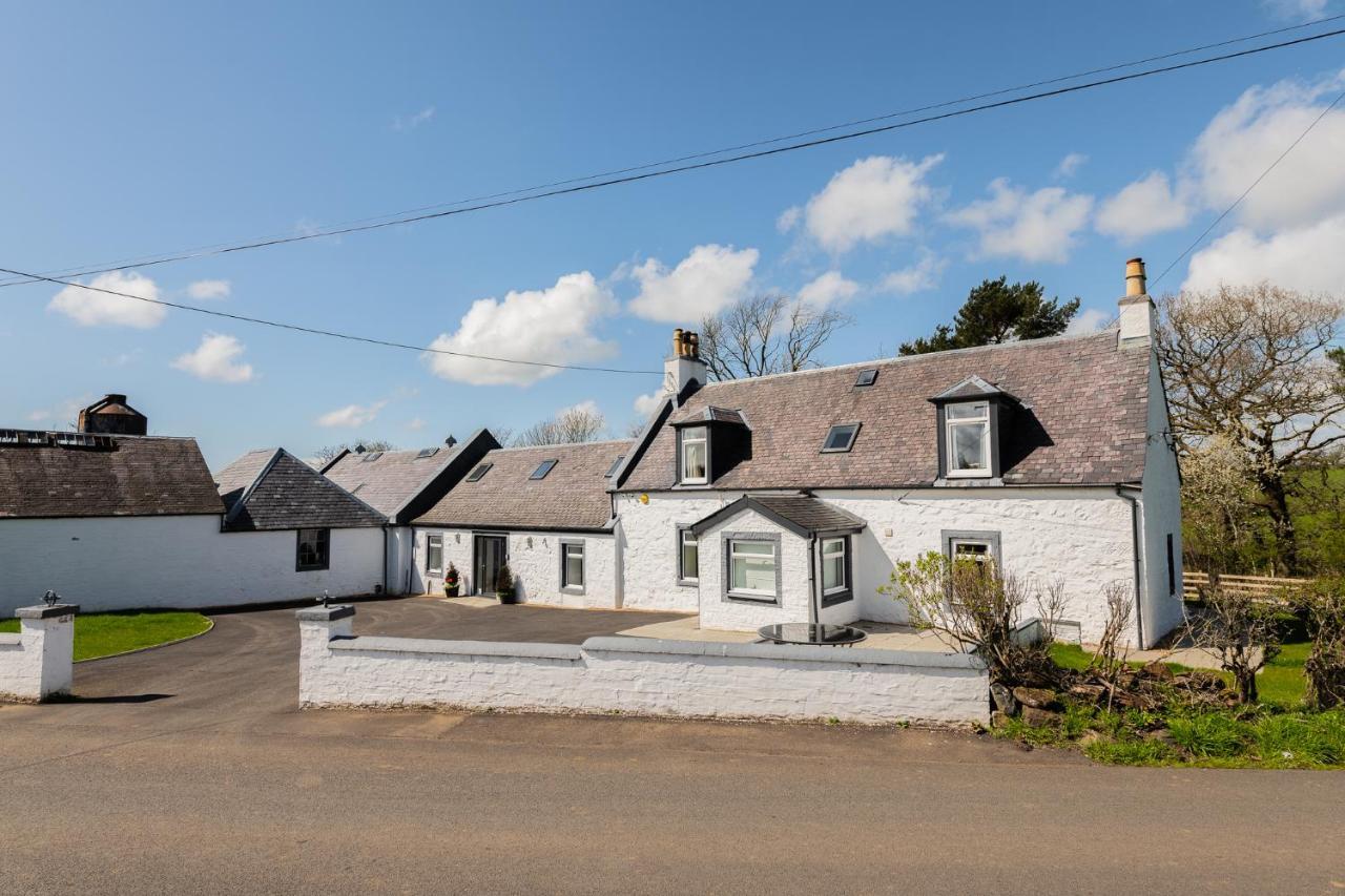 Newmilns Nether Newton - Sleeps 12, Hottub, Sauna, Private Garden מראה חיצוני תמונה